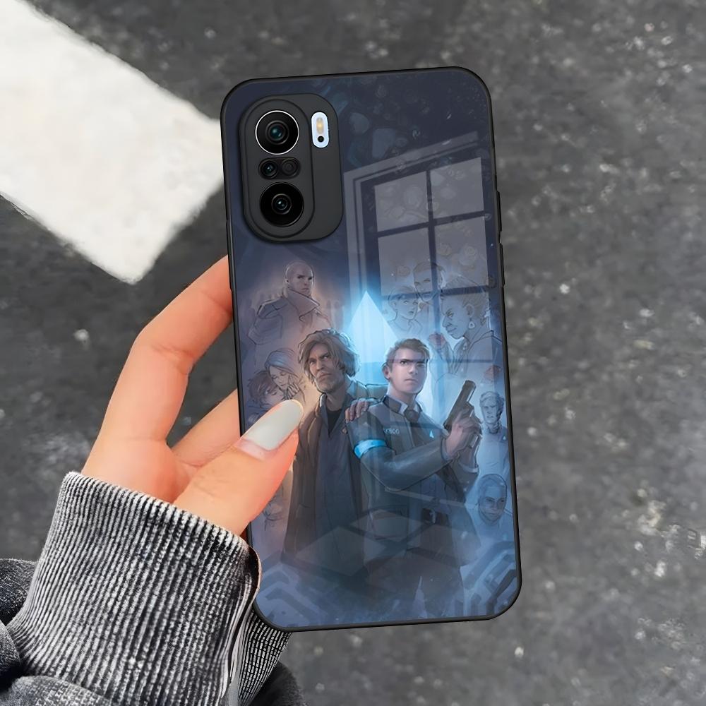 Game Detroit Become Human Phone Case for Xiaomi 15 14 13 12 X Redmi Note 10 Mi 11 S Lite T Pro Ultra Glass Cover