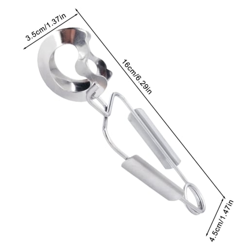 Kitchen Escargot Tongs, Escargot Cooking Tongs | Stainless Steel Snail Cooking Tongs, Rust-Resistant | Conch Food Grill Clamp for Seafood Lovers, Cafe