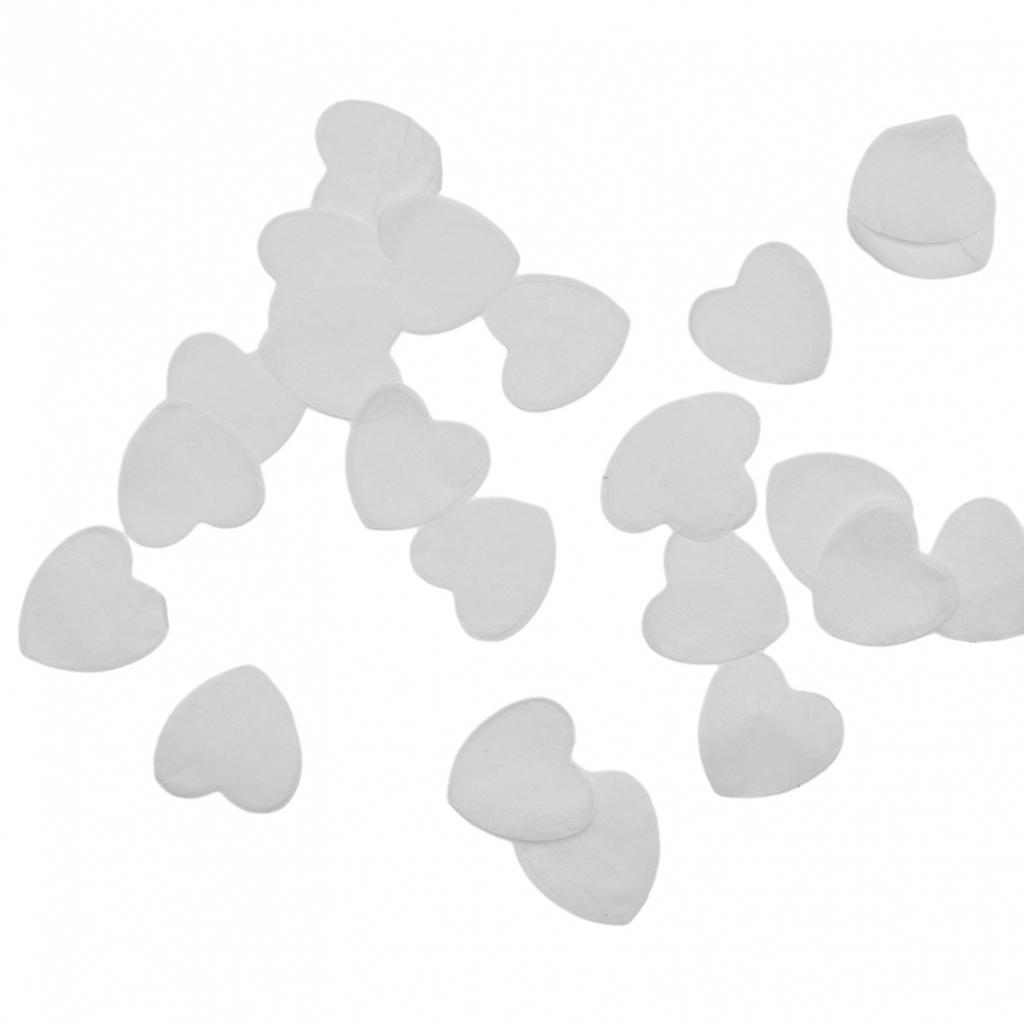 Paper Confetti Biodegradable Tissue Paper White 0.98 Inch 1.5cm