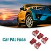 ACROPIX Car PAL Female Slow Blow Fuse Universal Plastic 50A Red 5pcs