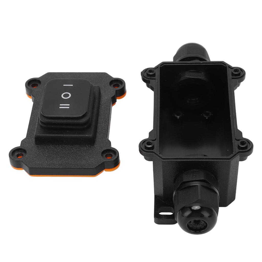 3 Position ON Off ON Rocker Switch 12V 16A IP68 Waterproof Universal for Car Boat Ship RV