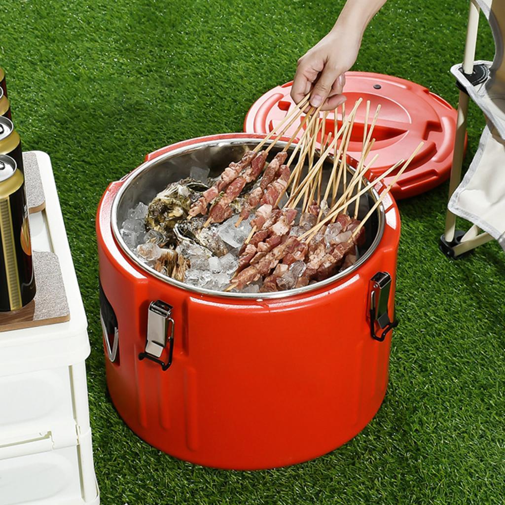 Bucket Bar Accessory High Storage Triple-Walled Portable Large Capacity with Handle Ice for