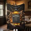 Jack Daniel's Tennessee Whiskey Plush Blanket Soft Comfortable All Seasons blanket Sofa Office Naps blanket Outdoor Travel throw Perfect Gift