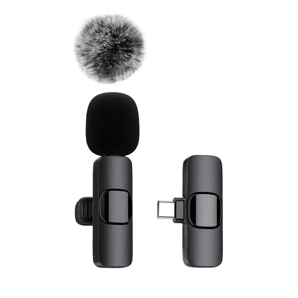 The Best-selling Wireless Lapel Microphone for Mobile Live Streaming A Lapel Wireless Mini Microphone for Outdoor Live Streaming