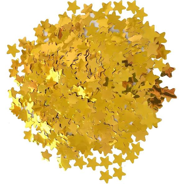 Rainbow Star Metallic Foil Confetti 8000 Pcs Shiny Star Table Confetti for Fill Balloon Wedding Graduation Party Decorations,60g of pack