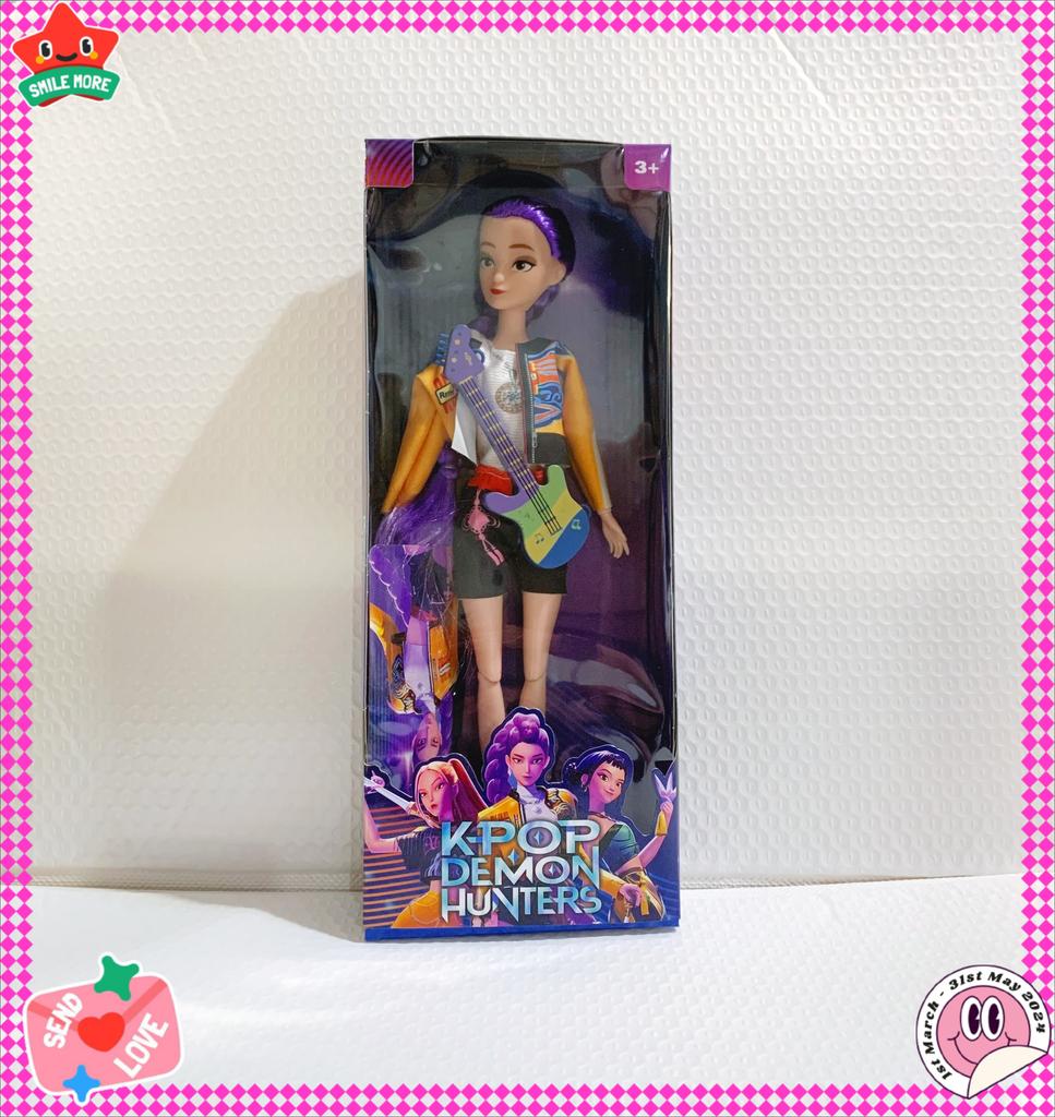 NEU Anime KPop Dämonenjäger Puppe Vinylspielzeug Rumi Mira zoi Charakter Vinylmaske Figur Geburtstagsgeschenk Fanclub-Geschenke