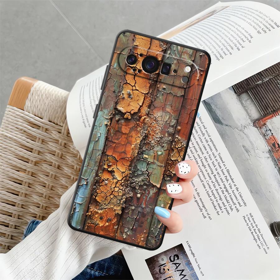 Retro Rust Funda Phone Cover Case for Google Pixel 7a 6a 6 7 8 Pro 10 9 Pro XL 8a 9a