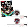 Beyblade X Transformer Collaboration Optimus Prime 4-60P vs Megatron 4-80B Multipack Set 2 Tops Launchers Boys Girls Aged 8