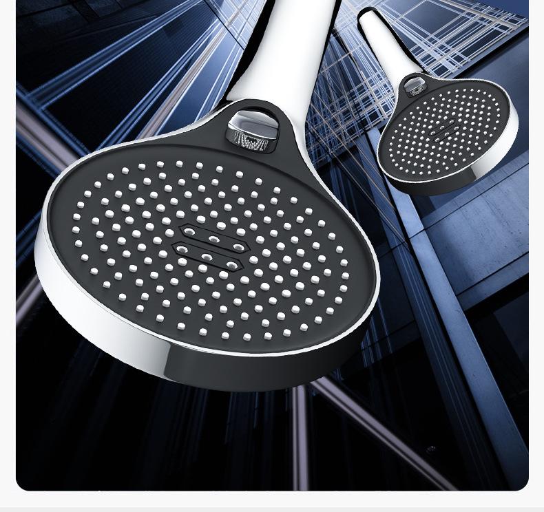 Ultra Pressurized Rain Shower Head with Built-in Water Heater for Enhanced Bathing Experience
