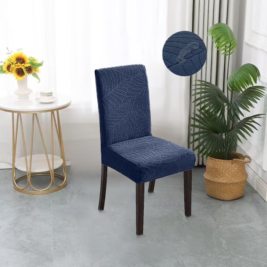 Wasserdichter Europäischer & Amerikanischer Stil Blatt-Jacquard Stretch Stuhlbezug