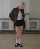 Kyuliti C Ribbed Shorts_Black