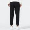 Jordan Solid Color Logo Joggers With Elastic Waist And Fleece Lining Men Bottoms Black DQ7469-010