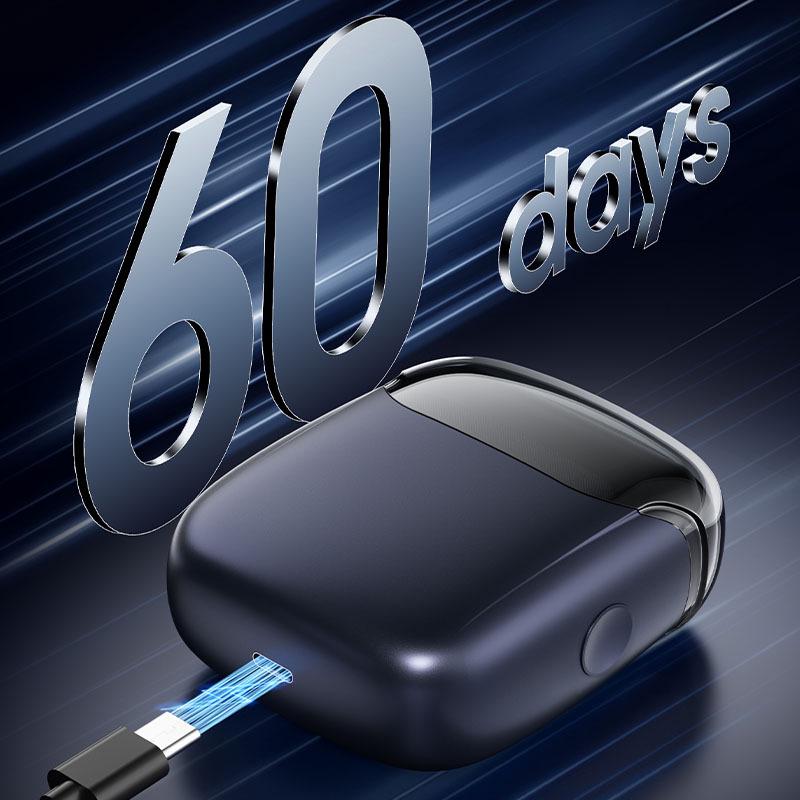 Popular Compact Waterproof Men's Electric Shaver - Portable, Car-Mounted, Fully Washable