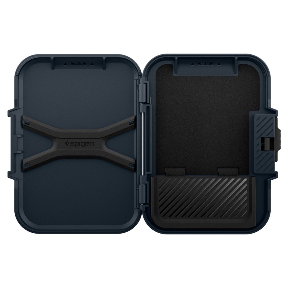 Spigen Lock Fit Magsafe Universal Magnetic Card Holder Metal Slate