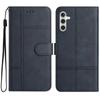 For Samsung Galaxy A56 5G Case Line Imprinted PU Leather Wallet Phone Cover