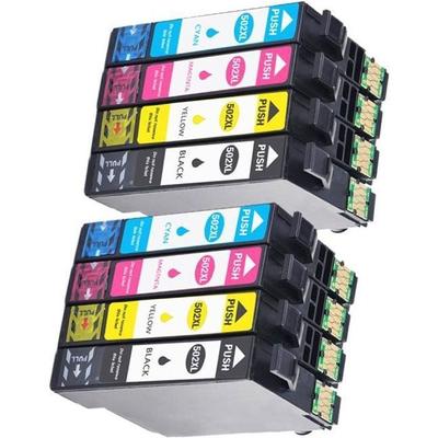 Bada Compatible Ink Cartridges Epson 502XL 502 for Epson WF-2860DWF WF-2865DWF XP-5100 XP-5105