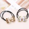 Luxury Crystal Cubic Butterfly Ribbon Hair Tie
