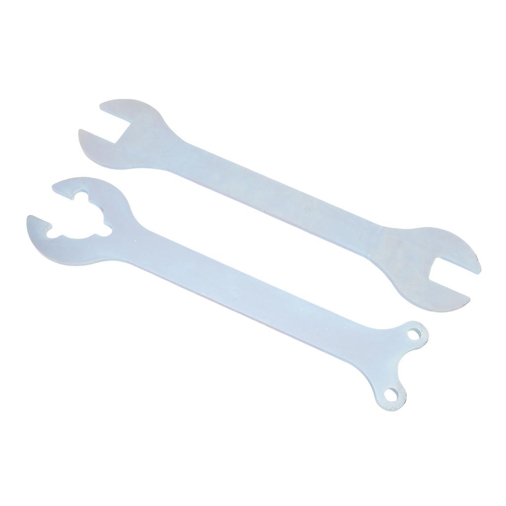 2PCS Viscous Fan Tool Steel Viscous Fan Spanner Wrench Tool Set Replacement for Land Rover Discovery 3 TDV6