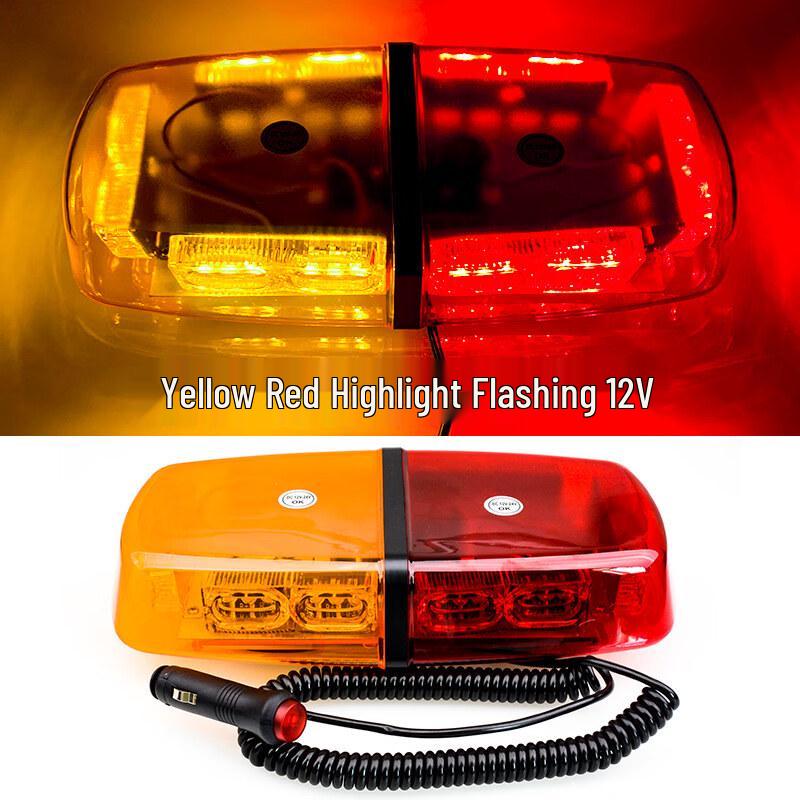 

Aokewen 12V Vehicle Roof LED Warning Strobe Light