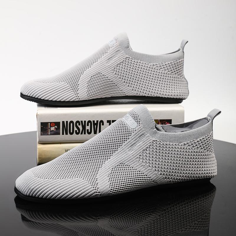 MAEDEF Men's Shoes Breathable Loafers Men Shoes Lightweight Home Bedroom Slippers for Men Comfortable Walking Shoes