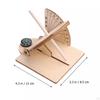 Equatorial Sundial Clock Toy Students Junior Teaching Aid Tool Science Models