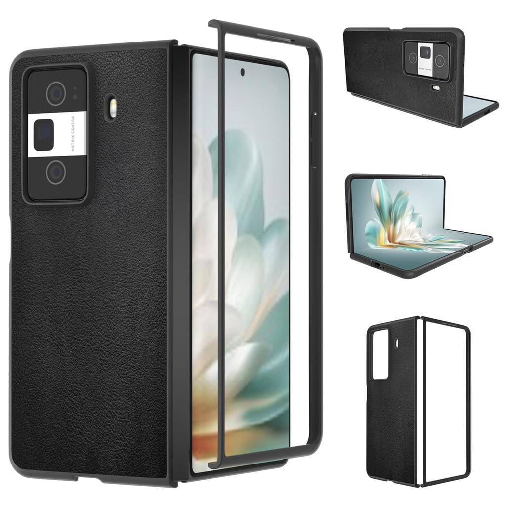 For Honor Magic Vs3 5G Case PU Leather Coated Hard PC Protective Phone Cover