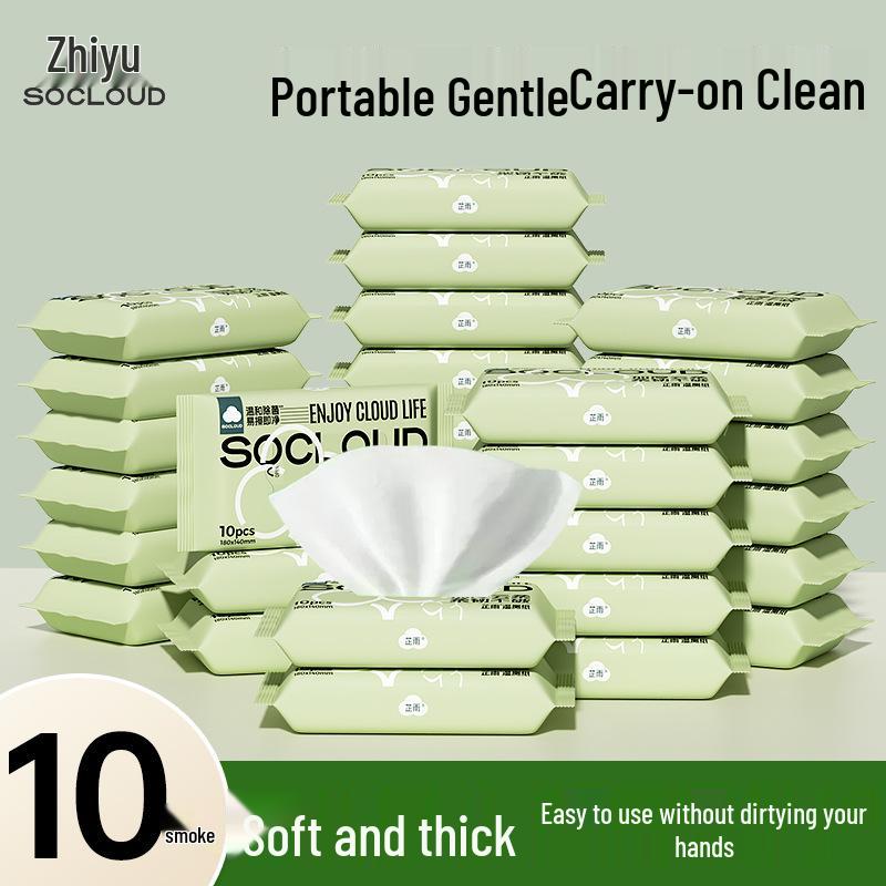 Lingettes Humides Toilette Jetables Zhiyu pour Hommes & Femmes - Multi-Tailles pour Utilisation dans la Salle de Bain