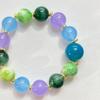 12Mm Colored Quartzite Duobao Bracelet Bracelet.