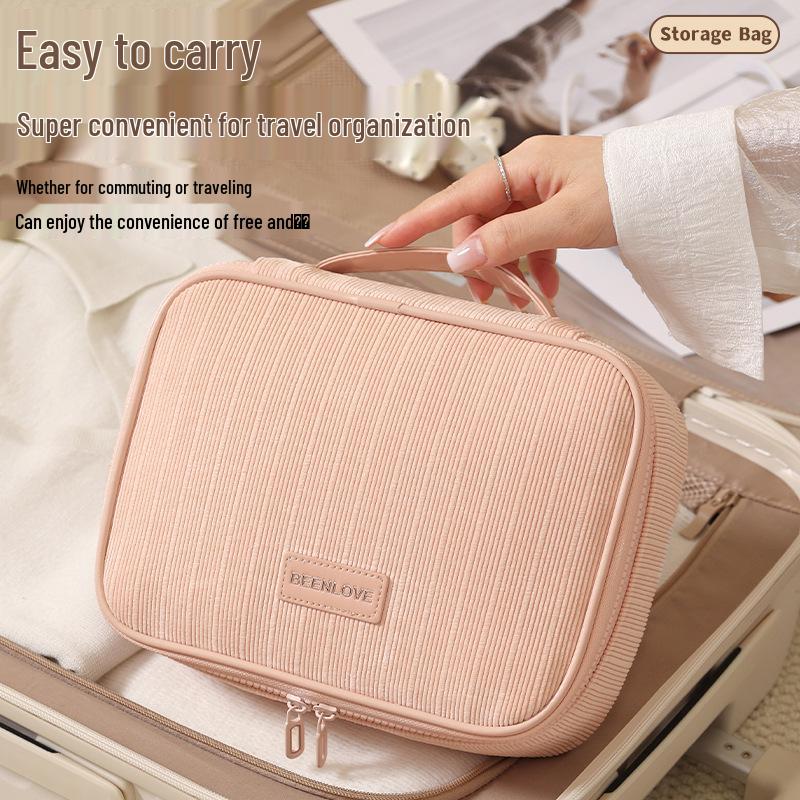 Large Capacity Travel Makeup & Toiletry Organizer Bag