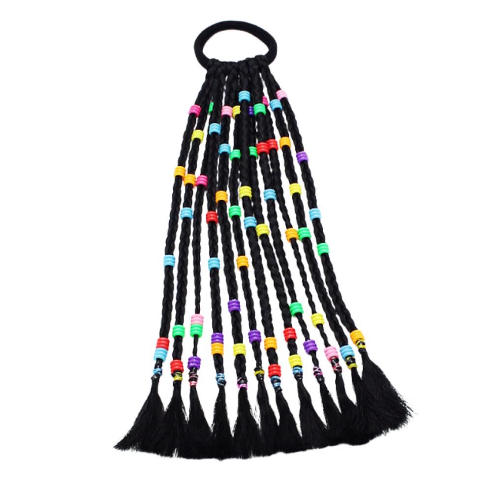 

Elasticity Kids Braided Hair Rope Cute Girls Ponytail Headbands Girls Hair Ornament