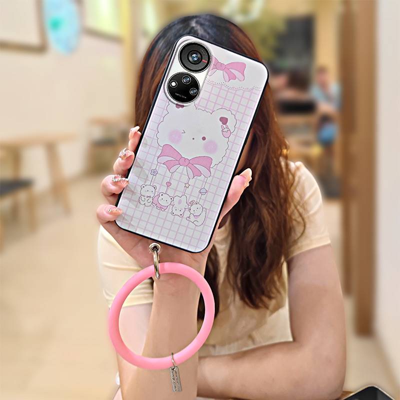 

Soft Case Dirt-resistant Phone Case For ZTE Blade V40S/Axon40 SE Youth Anti-knock Bracelet Creative Protective Cute Ring ZTE Blade V40S/Axon40 SE
