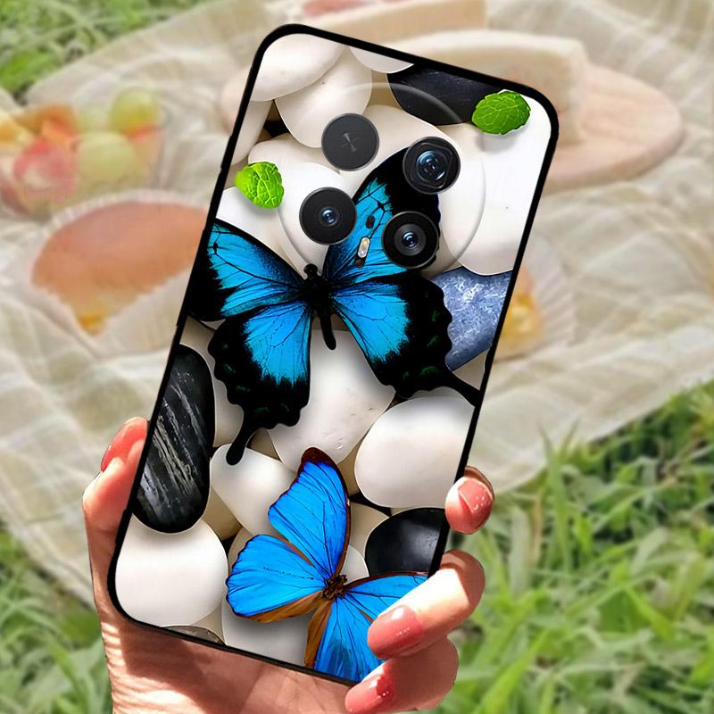 Støtsikker Fodral For Honor Magic 8 Pro Deksel Mykt TPU Silikon Kamera Beskyttelsesdeksel For Honor Magic8 Pro BKQ-AN10 Telefon Skall