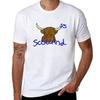 Highland Cow Tshirt Outdoor Sports Short Sleeve Top
