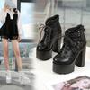 2025 Model Fashion Show Ultra-light Platform Fashion Boots Autumn New Nightclubs Sexy High-heeled Women's Boots ZYW-659-1