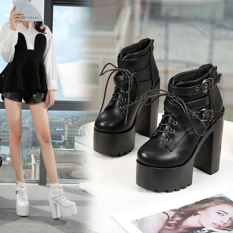 2025 Model Fashion Show Ultra-light Platform Fashion Boots Autumn New Nightclubs Sexy High-heeled Women's Boots ZYW-659-1
