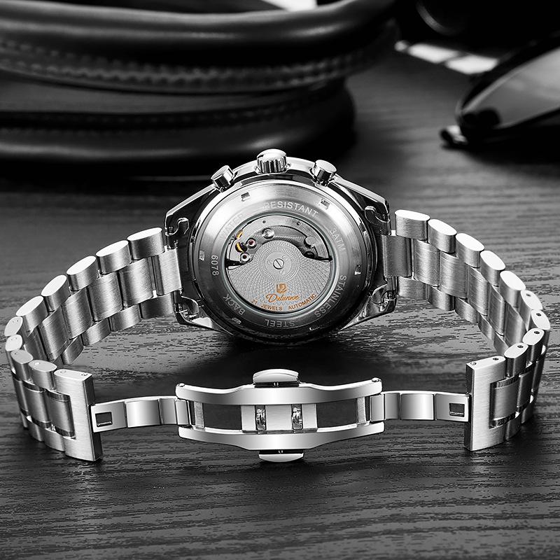 Durenwei Super Ba Men's Automatic Luminous Waterproof Mechanical Wristwatch