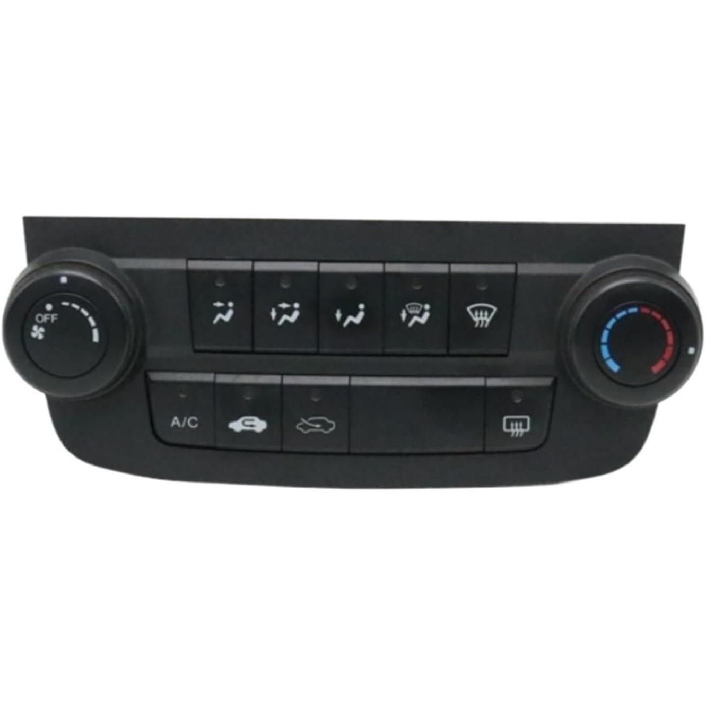 

Car Air Conditioning Knob Control Button Compatible for Honda CRV 2007 2008 2009 2010 2011 A/C Temperature Adjustment Switch Panel(Used with Screen) Used Without Screen