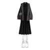 Women's Slim Fit Knit Cardigan & Dress Set - Autumn/Winter 2025 Collection