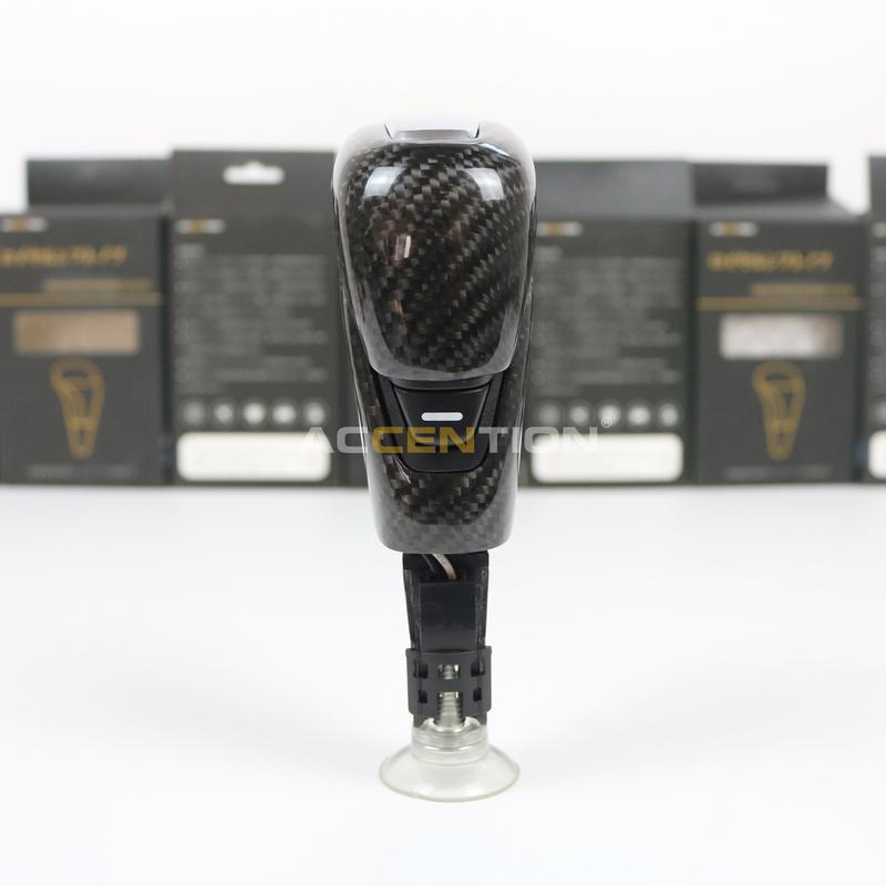 Real Carbon Fiber Gear Shift Knob For Nissan Altima - Kicks 2017- Sentra Sylphy -