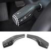 1Pair Car Gear Shift Cover Steering Lever Handle Protection Shifter Shell Shift Knob Cover Accessories For Tesla Model 3 Y