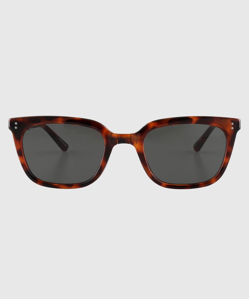 Tuditeo Arc Unisex Oversized Square Retro Foldable Sunglasses C2 Leopard