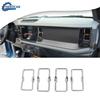 4x Air Conditioner A/C Outlet Vent Trim Frame Panel Cover Trim For Bronco +