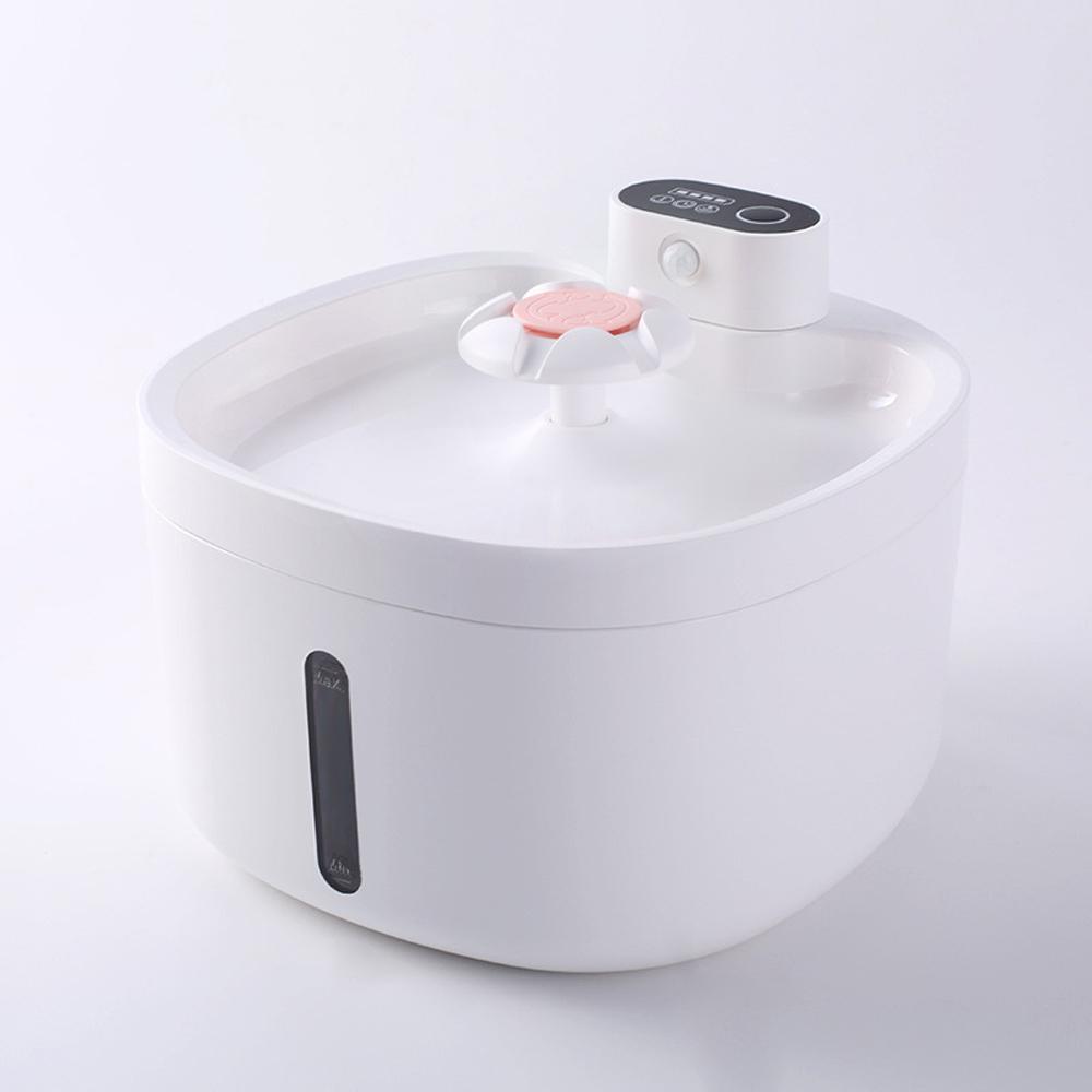 2.6L Large Capacity Automatic Cat Fountain Wireless Smart Pet Water Feeder Dog Water Dispenser with Sensor Cat Drinking Bowl