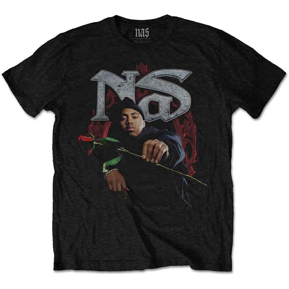 Nas Men s NASTS01MB01 T-Shirt, Black, Small S