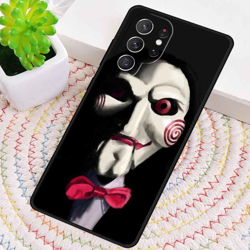 Jigsaw Saw soft Silicone Phone Case For Samsung Galaxy note 10 pro S26 S25 S24 S23 S22 S21 Plus S25Ultra Capa Cover