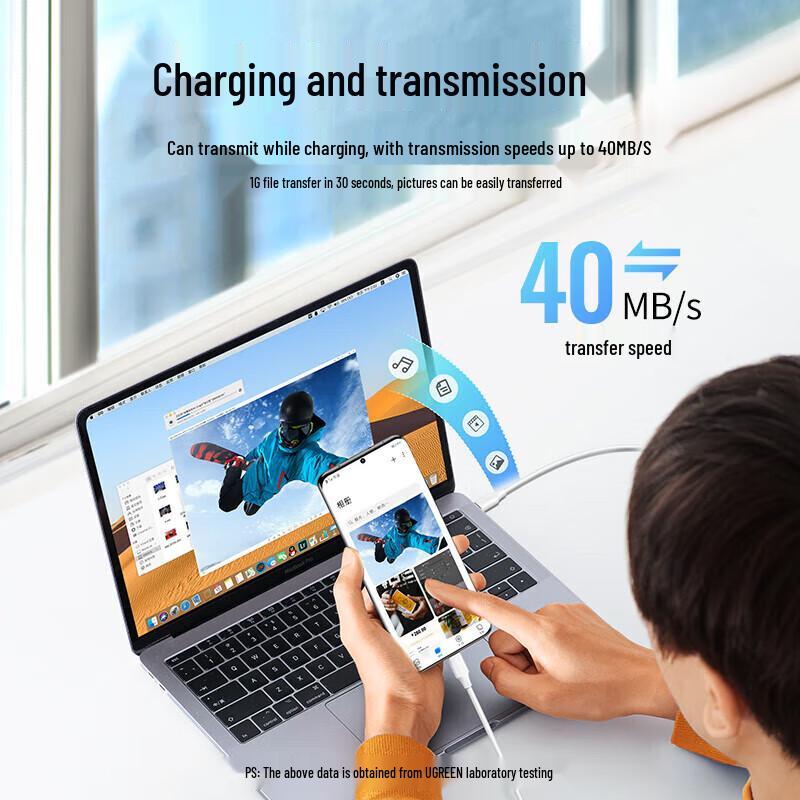 Ugreen Type-C To Type-C 100W Fast Charging Cable