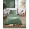 Parure de lit 140 x 200 cm Cocon vert
