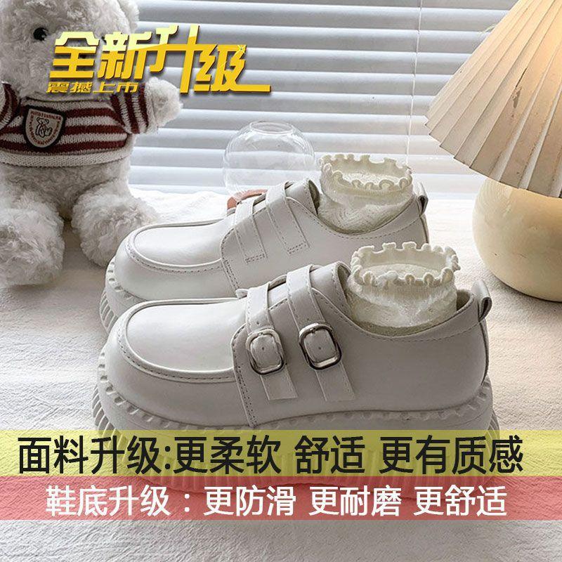 

Туфли на платформе женские кожаные туфли весна 2025 года новые британские туфли-муффины из кожи на платформе Mary Jane Love 40