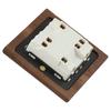 Ceiling Fan Control Brass Lever Home Interior Versatile Design Handmade Craftsmanship Non-conductive Mechanism