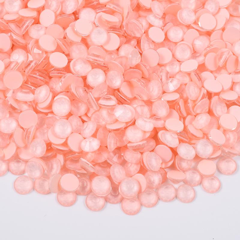 New Misty Rose Colors Glass Rhinestones SS6-SS30 Non Hotfix Crystals Flatback Crystal Rhinestones for Nail Art DIY